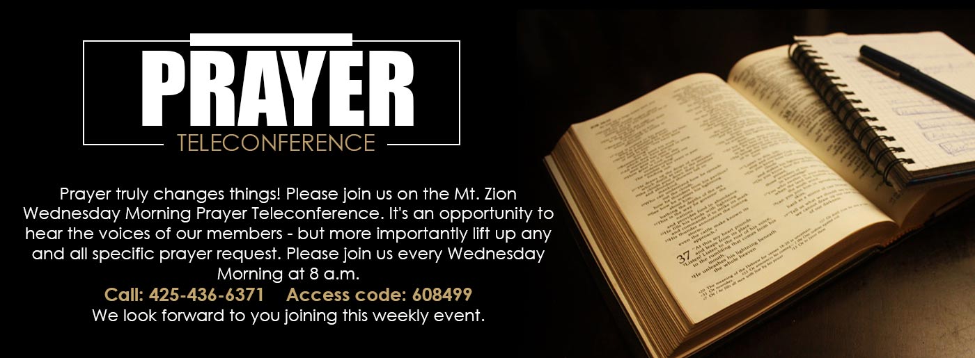 Prayer Teleconference